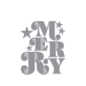 Hero Arts Merry Betterpress + Foil Set From the Very Merry Collection