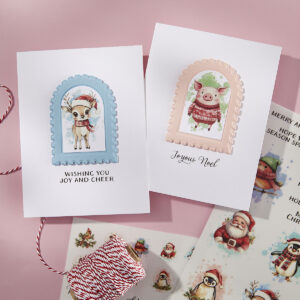 Spellbinders Holiday Magic Rub-on Sheets From the Holiday Magic Collection