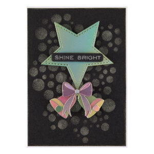 Spellbinders Lots of Circles Stencils From the All About Christmas Collection By Lisa Horton