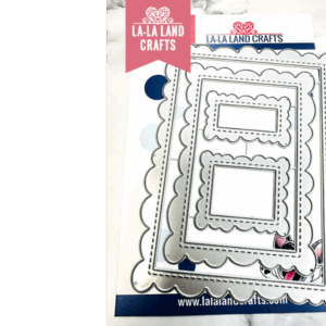Lala Land Crafts Die Scalloped Frames