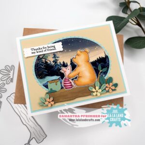Lala Land Crafts Stamp More Friendly