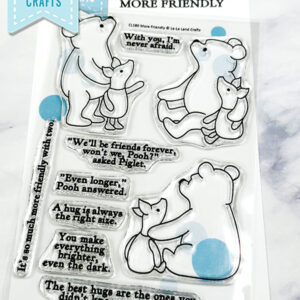 Lala Land Crafts Stamp More Friendly