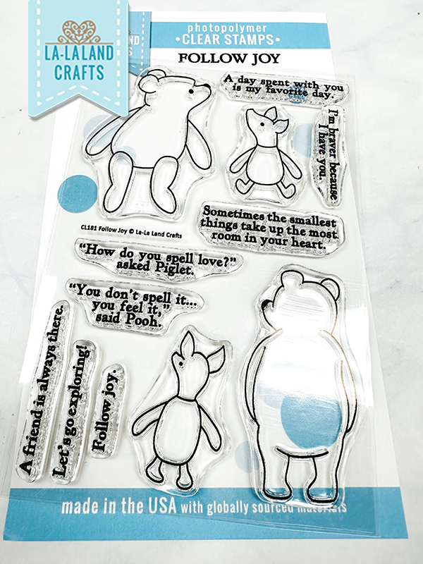 Lala Land Crafts Stamp Follow Joy