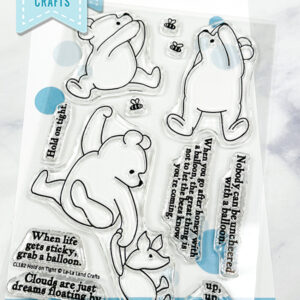 Lala Land Crafts Stamp Hold On Tight