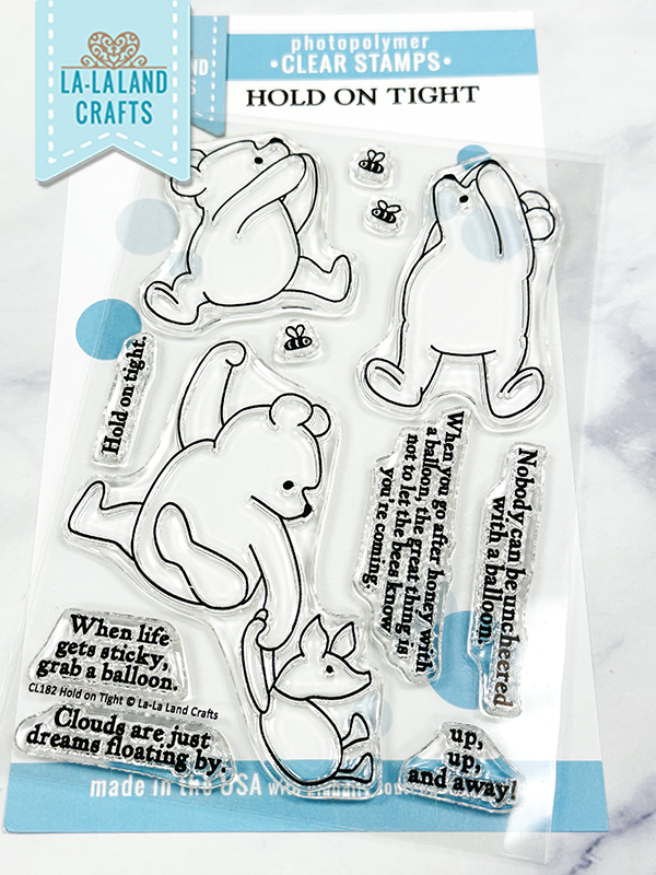 Lala Land Crafts Stamp Hold On Tight