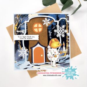 Lala Land Crafts Stamp Christmas Light