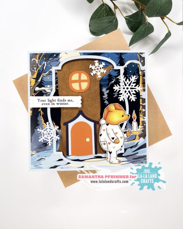 Lala Land Crafts Stamp Christmas Light