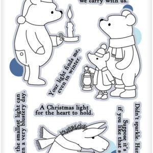 Lala Land Crafts Stamp Christmas Light