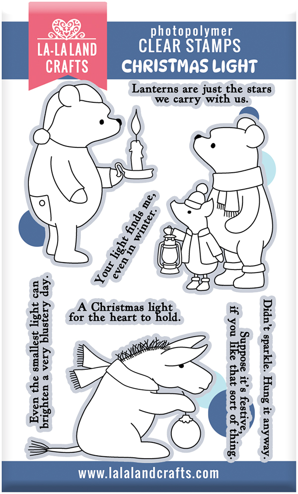 Lala Land Crafts Stamp Christmas Light