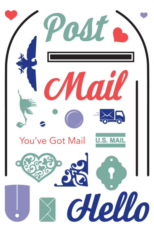 LDRS Stamp You've Got Mail