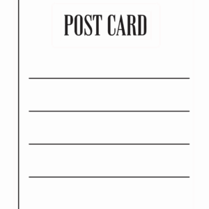 LDRS Stamp Post Card