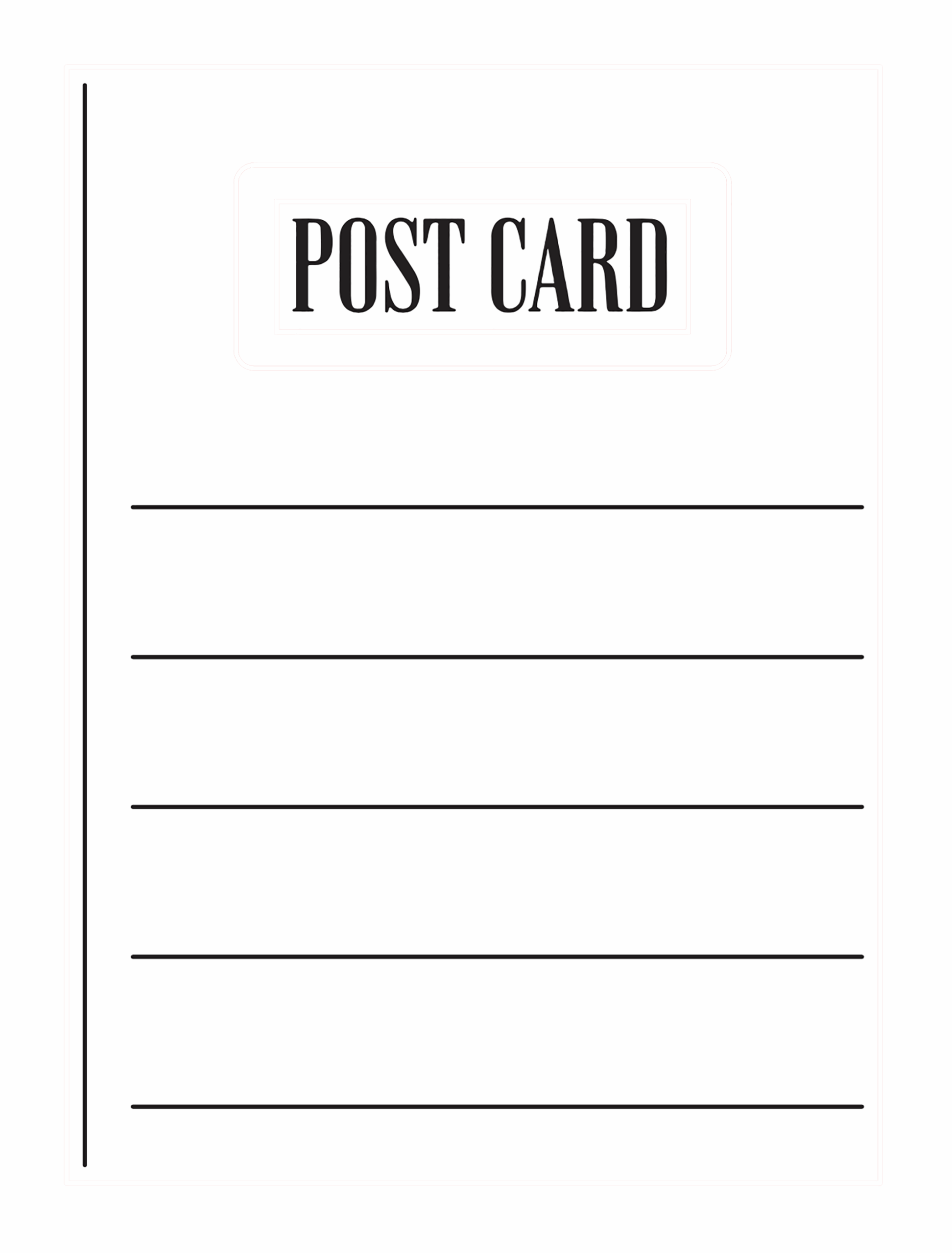 LDRS Stamp Post Card