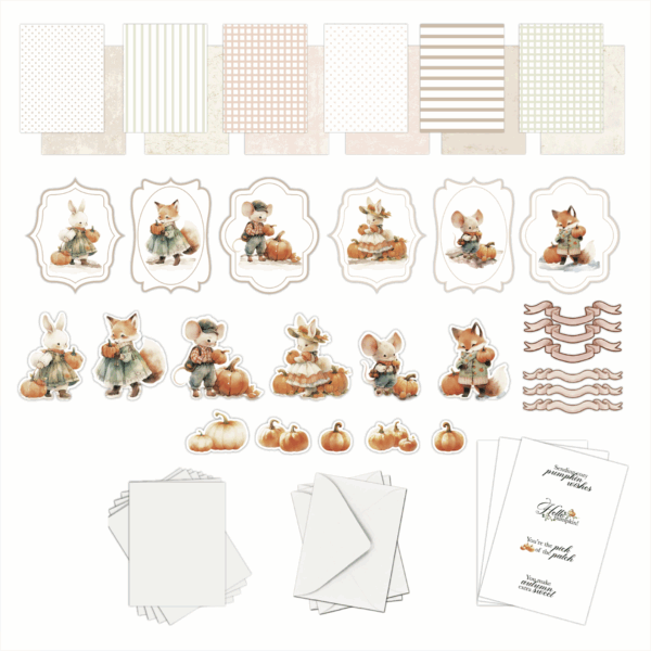 LDRS Card Kit Autumn Tails