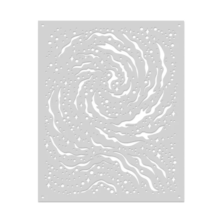 Hero Arts Stencil Nebula