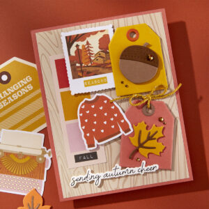 Spellbinders Documenting Labels Etched Dies From the Autumn Archives Collection By Kelly Bangs