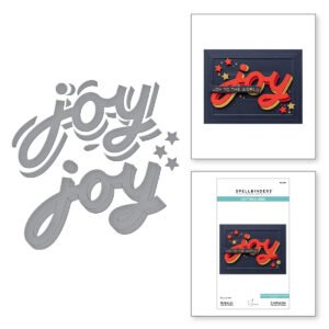 Spellbinders Shadow Joy Etched Dies From the City Holiday Collection By Yana Smakula