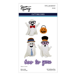 Spellbinders Boo Crew Etched Dies From the Spooktacular Collection By Simon Hurley