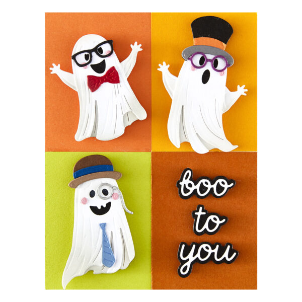Spellbinders Boo Crew Etched Dies From the Spooktacular Collection By Simon Hurley