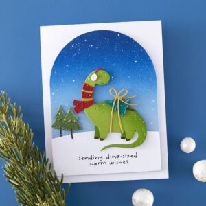 Spellbinders Dino-sized Holiday Etched Dies
