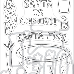 Hero Santa Fuel Stamp & Cut Set From the Yule Fuel Collection