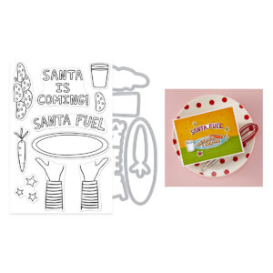 Hero Santa Fuel Stamp & Cut Set From the Yule Fuel Collection