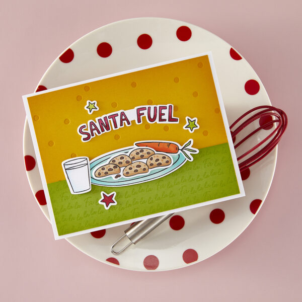 Hero Santa Fuel Stamp & Cut Set From the Yule Fuel Collection