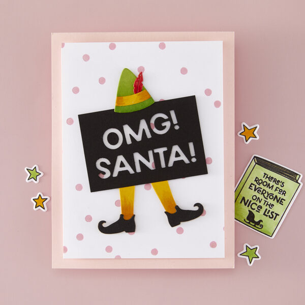 Hero Celebration Betterpress + Foil Plate From the Yule Fuel Collection