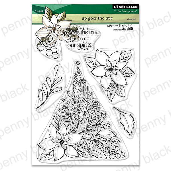 Penny Black Stamp Up Goes the Tree