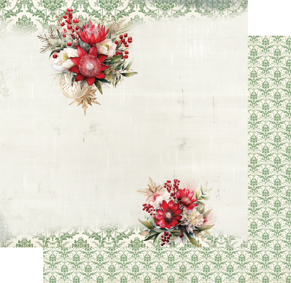 Uniquely Creative Home For Christmas 12X12 From Our House Paper