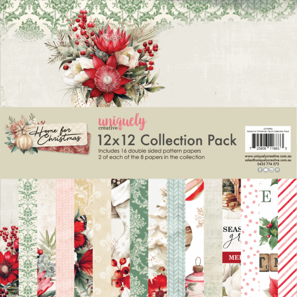 Uniquely Creative Home For Christmas Christmas 12 X 12 Collection Pack