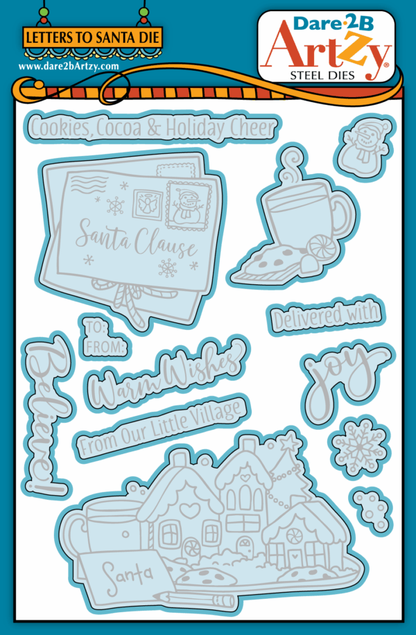 Dare 2B Artzy Die Letters To Santa