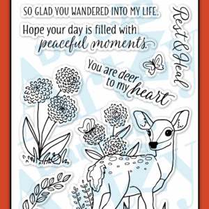 Dare 2B Artzy Stamp Floral Fawn