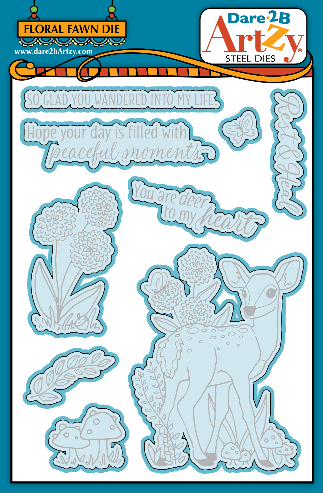 Dare 2B Artzy Die Floral Fawn