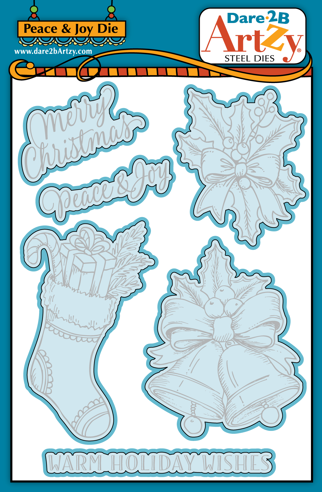 Dare 2B Artzy Die Peace & Joy