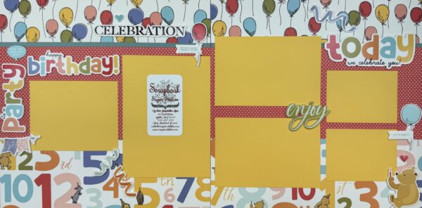 Simple Stories Say Cheese Classic Pooh Birthday Simple Stories Say Cheese Classic Pooh Birthday