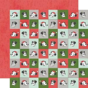 Simple Stories Say Cheese Classic Mouse 12X12 Christmas Keep It Jolly