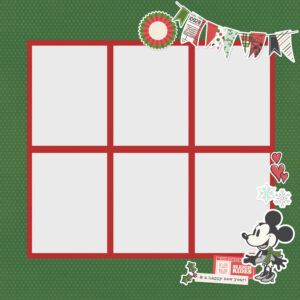Simple Stories Say Cheese Classic Mouse Christmas Simple Pages Page Pieces