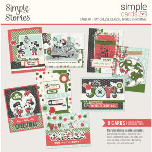 Simple Stories Say Cheese Classic Mouse Christmas Simple Cards Card Kit