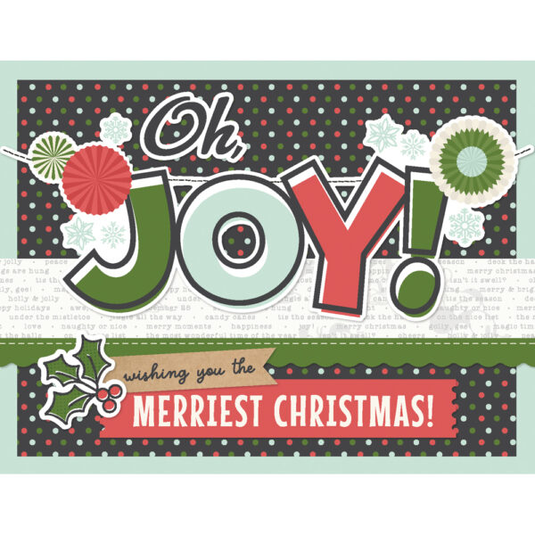 Simple Stories Say Cheese Classic Mouse Christmas Simple Cards Card Kit