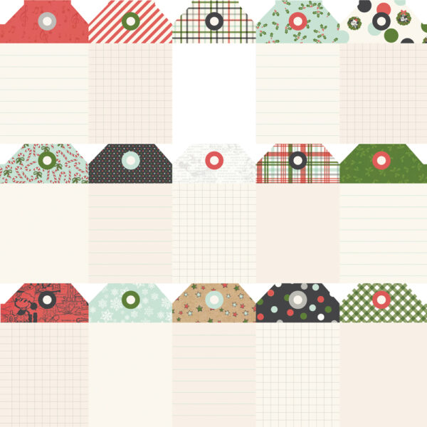 Simple Stories Say Cheese Classic Mouse 12X12 Christmas Tag Elements