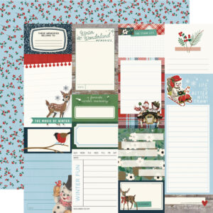 Simple Stories Simple Vintage Flannel Season 12X12 Journal Elements