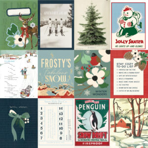 Simple Stories Simple Vintage Flannel Season 12X12 3X4 Elements