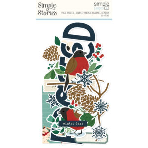 Simple Stories Simple Vintage Flannel Season Simple Pages Page Pieces