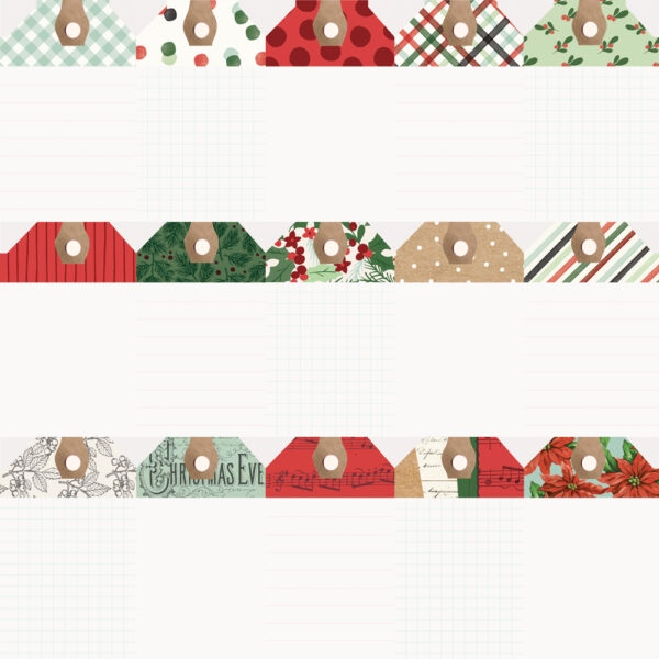 Simple Stories All Wrapped Up 12X12 Tag Elements