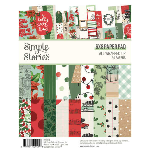 Simple Stories All Wrapped Up 6X8 Pad