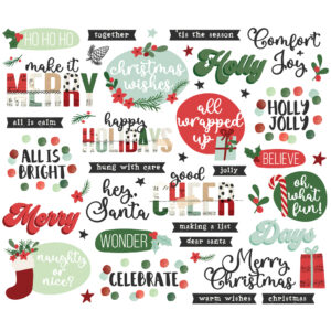 Simple Stories All Wrapped Up Sentiment Bits & Pieces