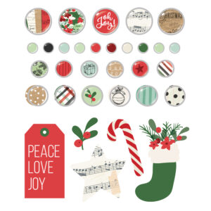 Simple Stories All Wrapped Up Decorative Brads