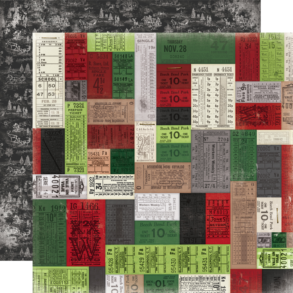 Simple Stories Simple Vintage Believe 12X12 All the Trimmings