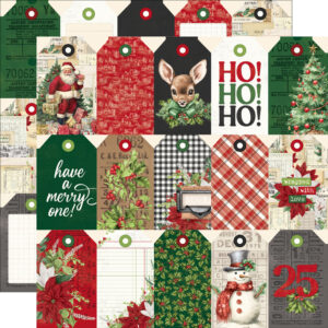 Simple Stories Simple Vintage Believe 12X12 Tag Elements