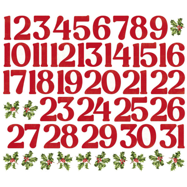 Simple Stories Simple Vintage Believe Number Bits & Pieces